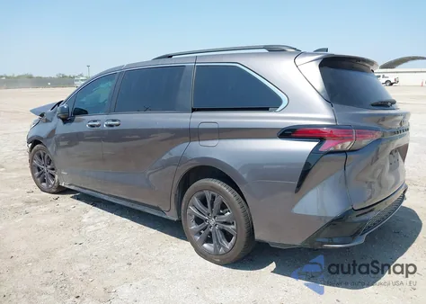 2021 Toyota Sienna Xse из США, поврежденный, VIN 5TDDRKEC2MS021750